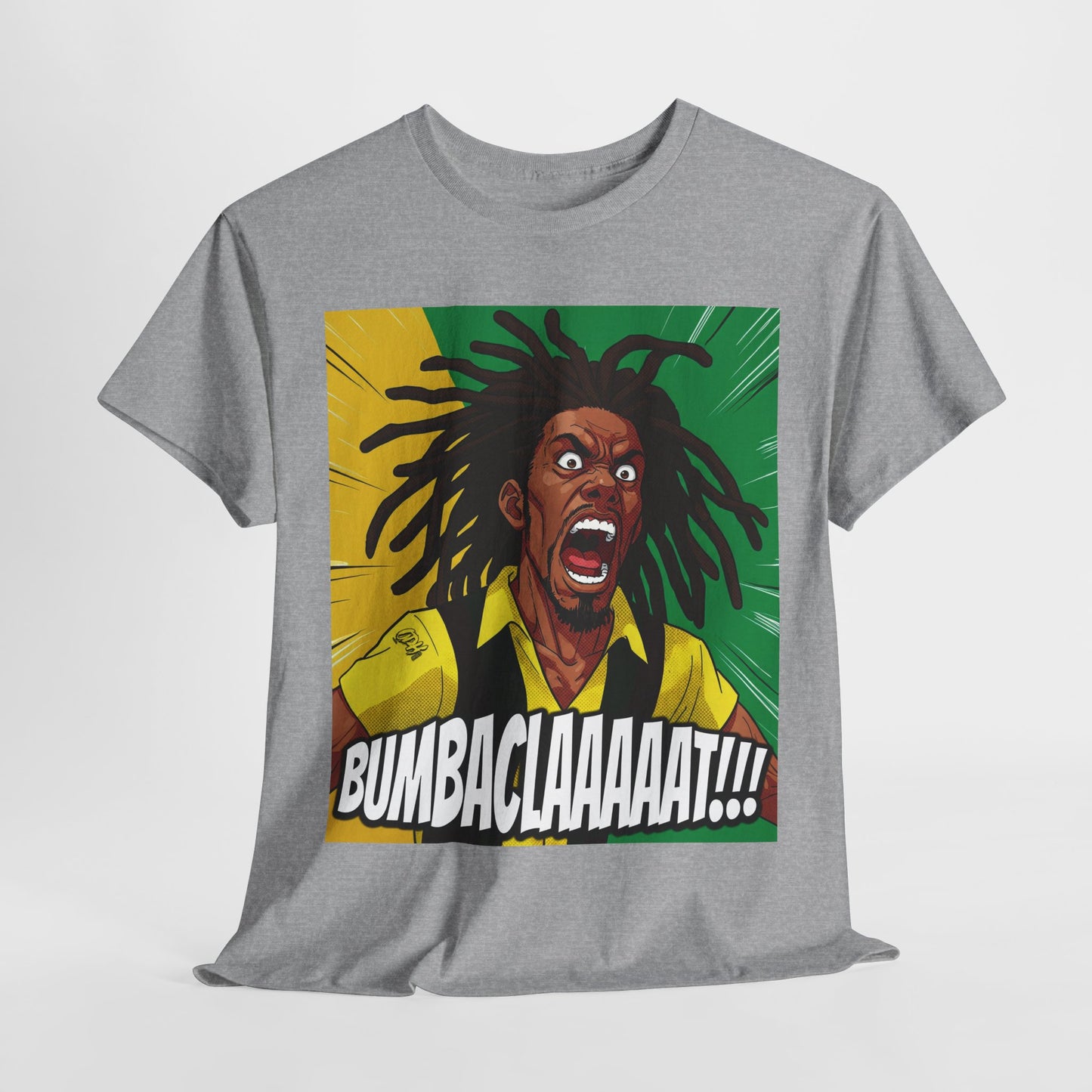 Funny Jamaican T Shirt, Bumbaclot Bumbaclat Clothing, Humor Quote Caribbean Tee