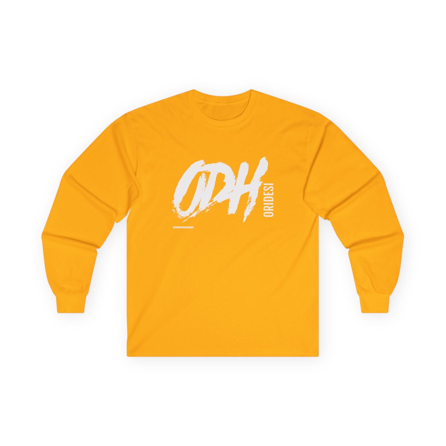 ODH Designer Logo Graphic T Shirt Ultra 100% Cotton Long Sleeve Tee
