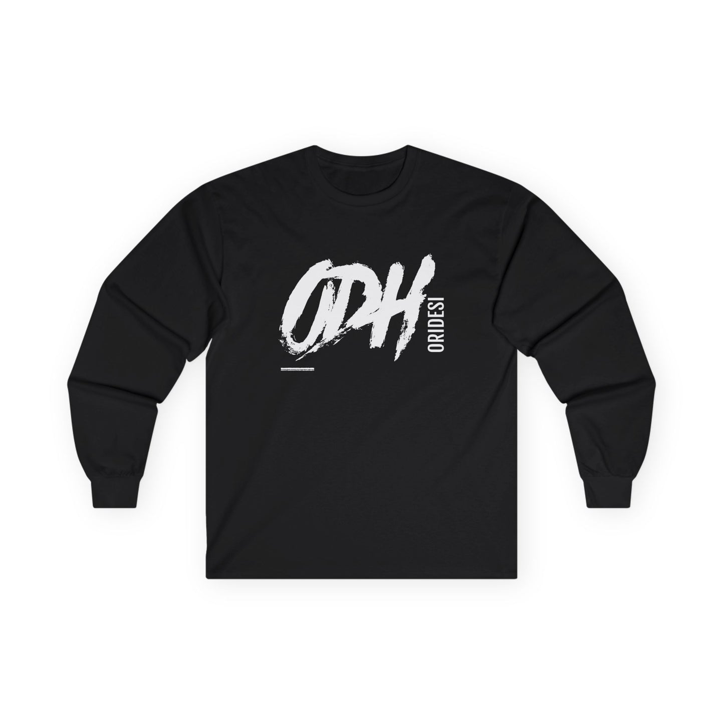 ODH Designer Logo Graphic T Shirt Ultra 100% Cotton Long Sleeve Tee