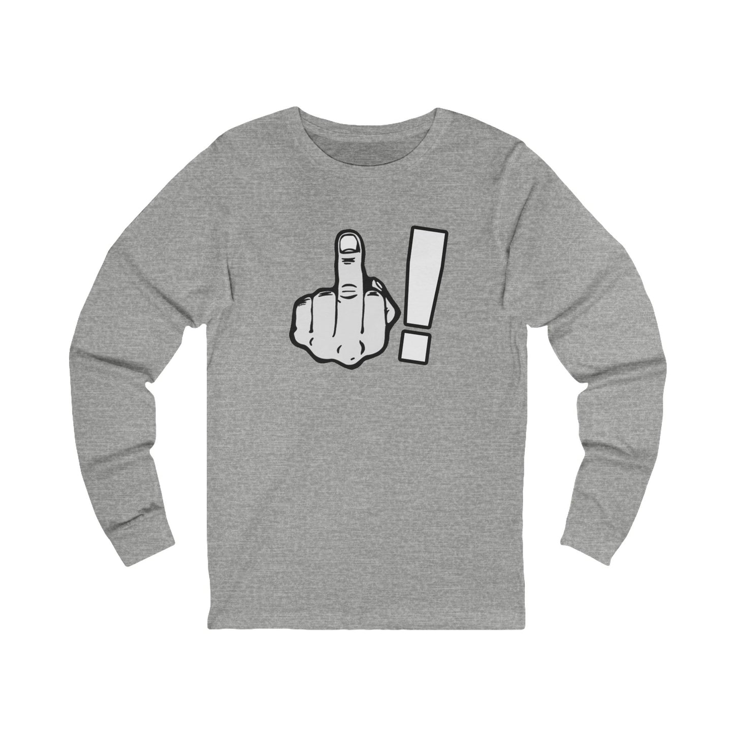 Middle Finger Long Sleeve Shirt