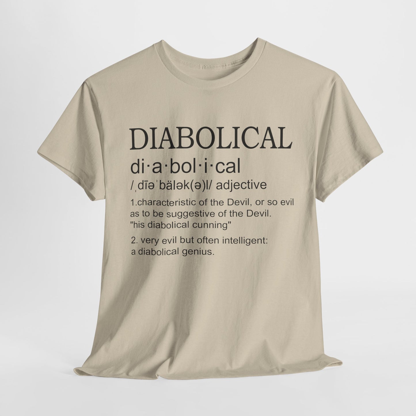 Diabolical Definition Shirt