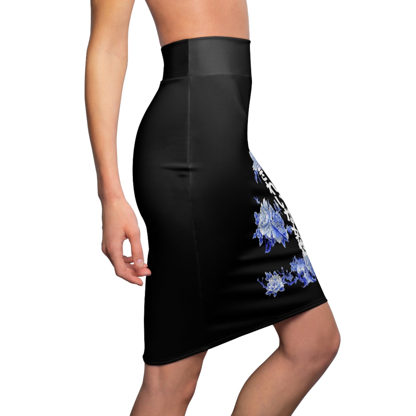 Women's Pencil Skirt Asian Style Bodycon Skirt