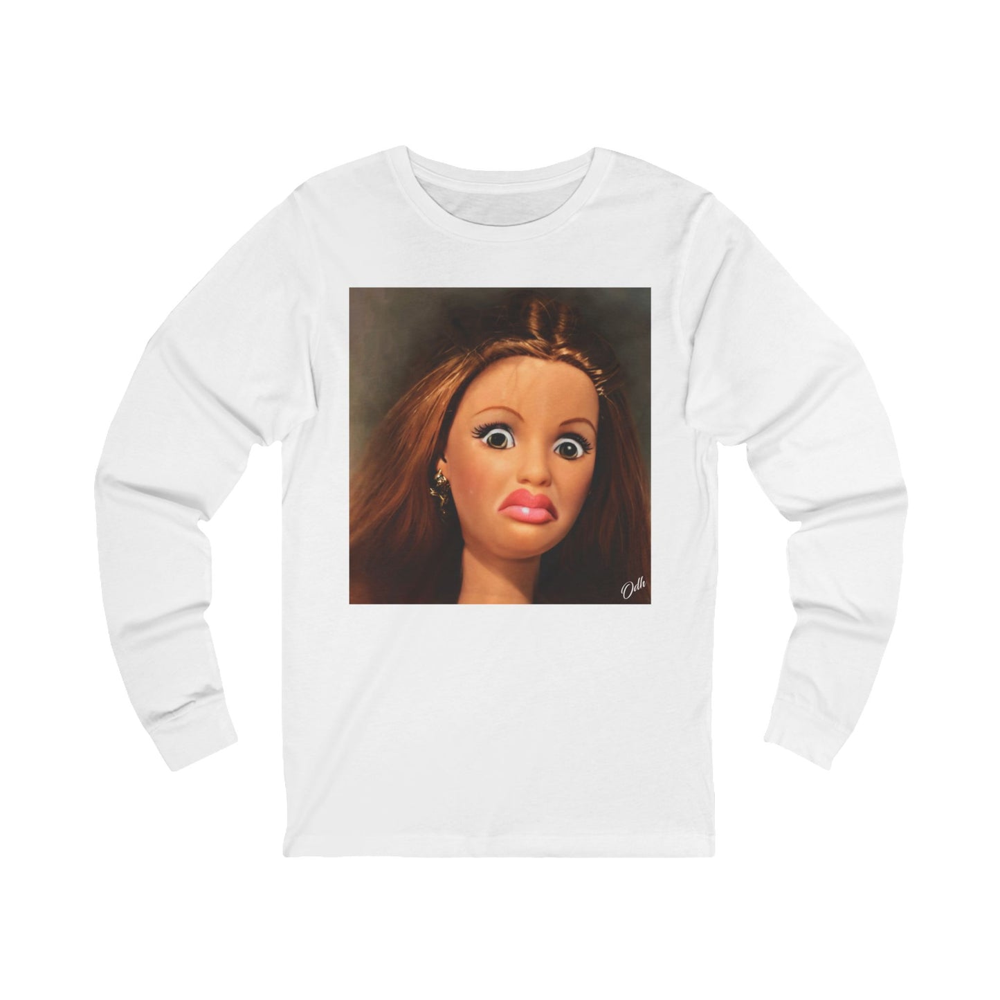 Barbie Disgusted Face Meme Shirt Long Sleeve Tee