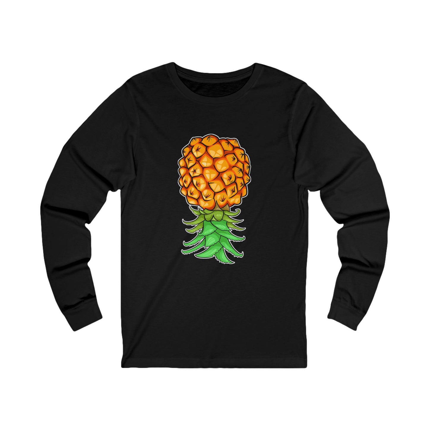 Upside Down Pineapple Unisex Jersey Long Sleeve Tee If You Know You Know