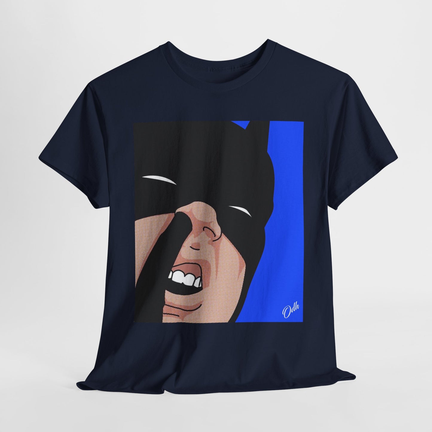 Funny Batman Graphic Tee with Superhero Design