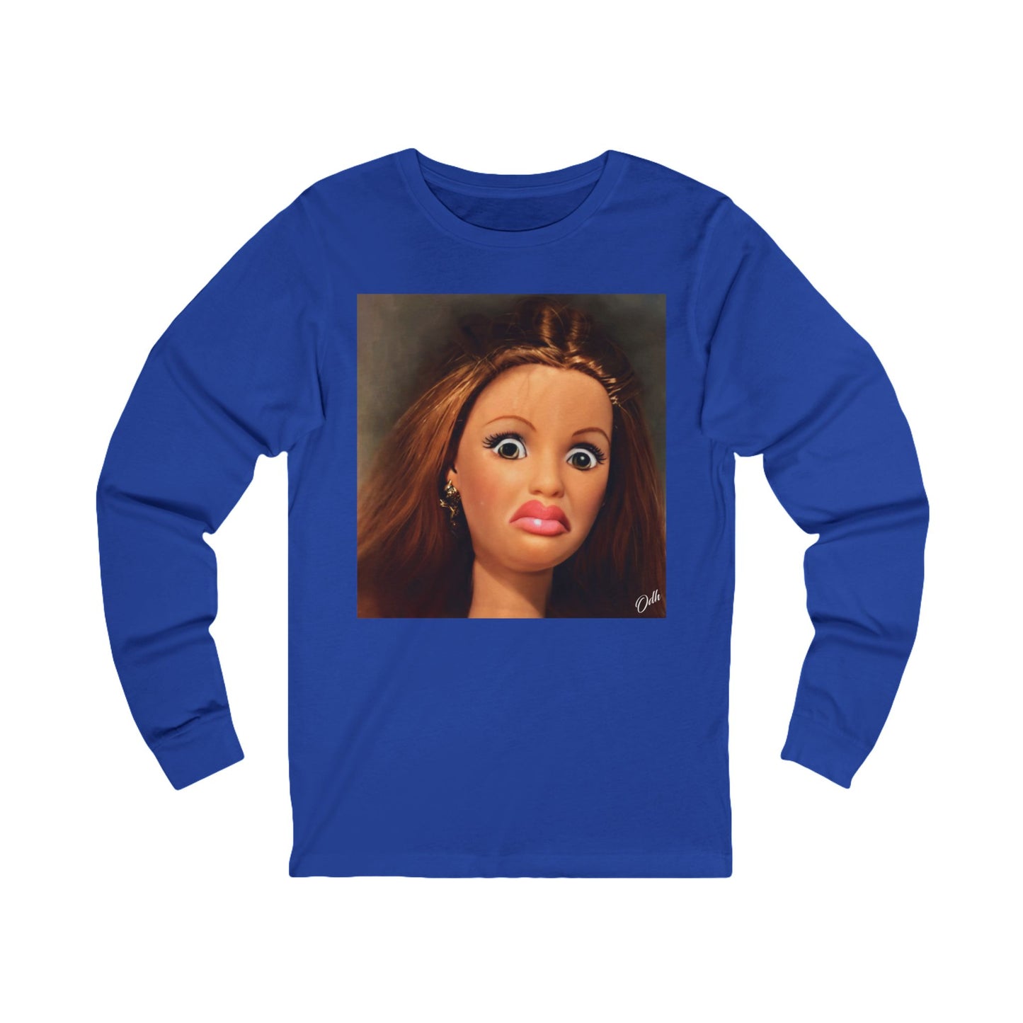 Barbie Disgusted Face Meme Shirt Long Sleeve Tee