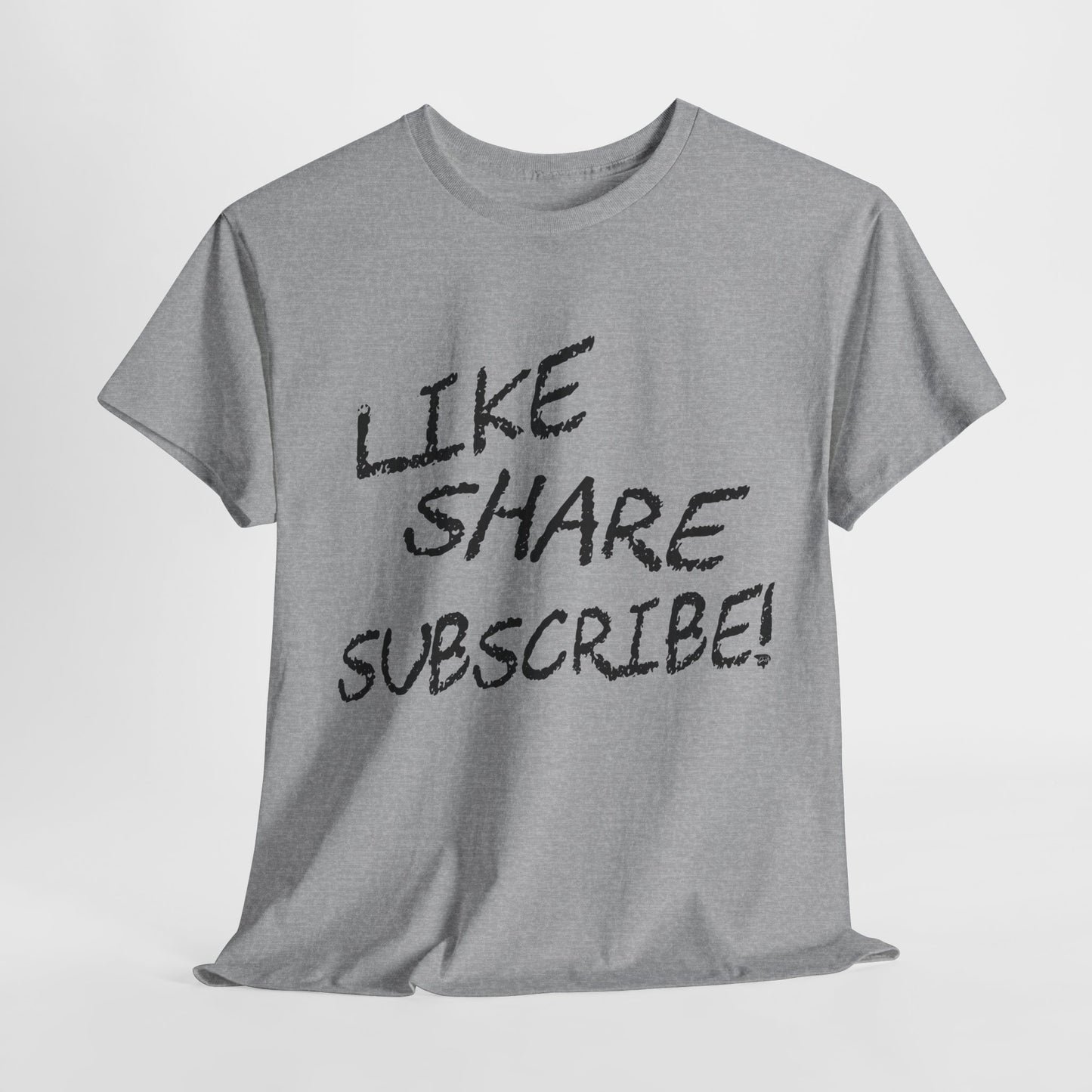 Like Share Subscribe Shirt, Influencer Youtube Instagram TikTok T Shirt