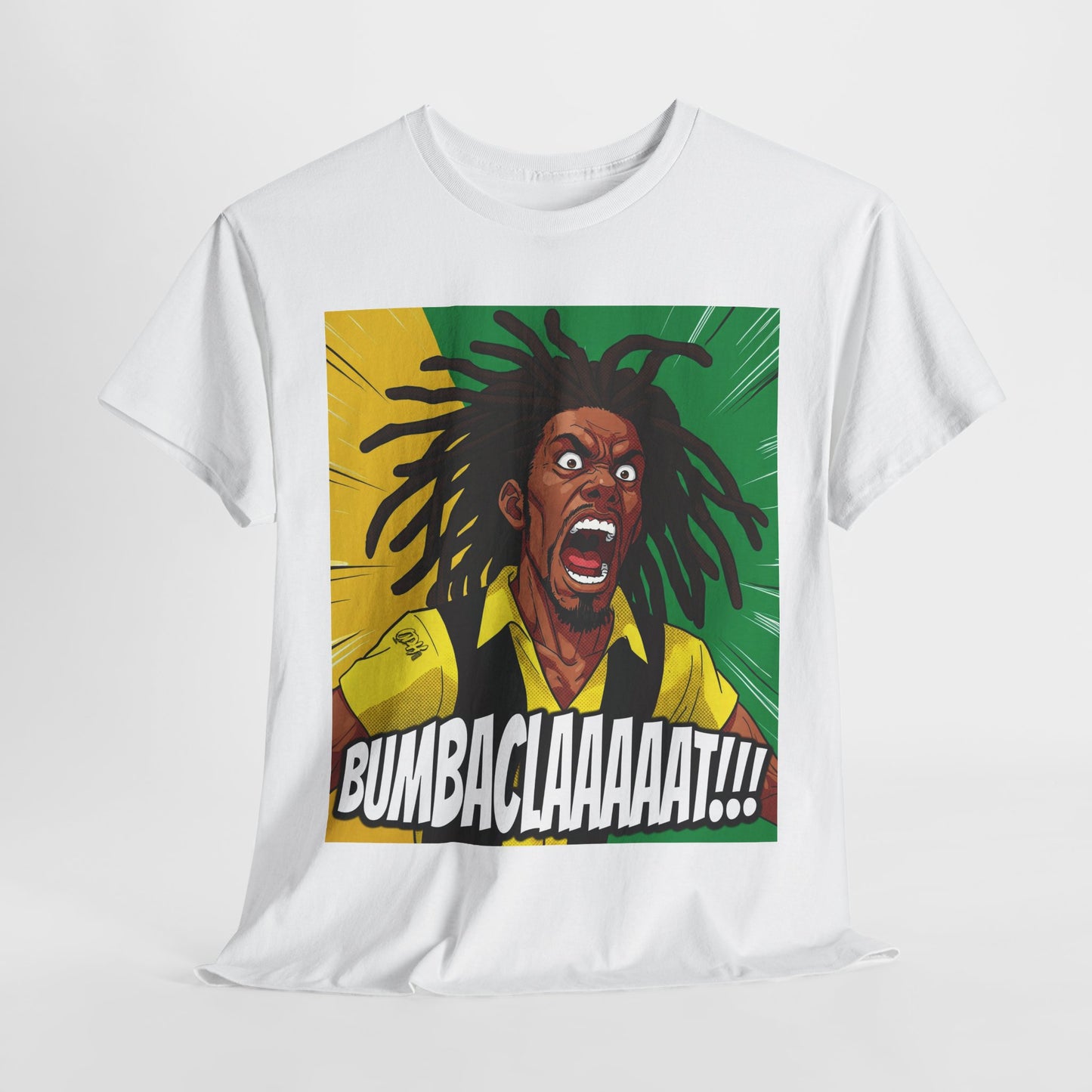 Funny Jamaican T Shirt, Bumbaclot Bumbaclat Clothing, Humor Quote Caribbean Tee