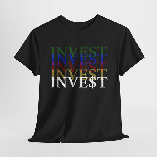Unisex Invest Heavy Cotton Short Sleeve Tee
