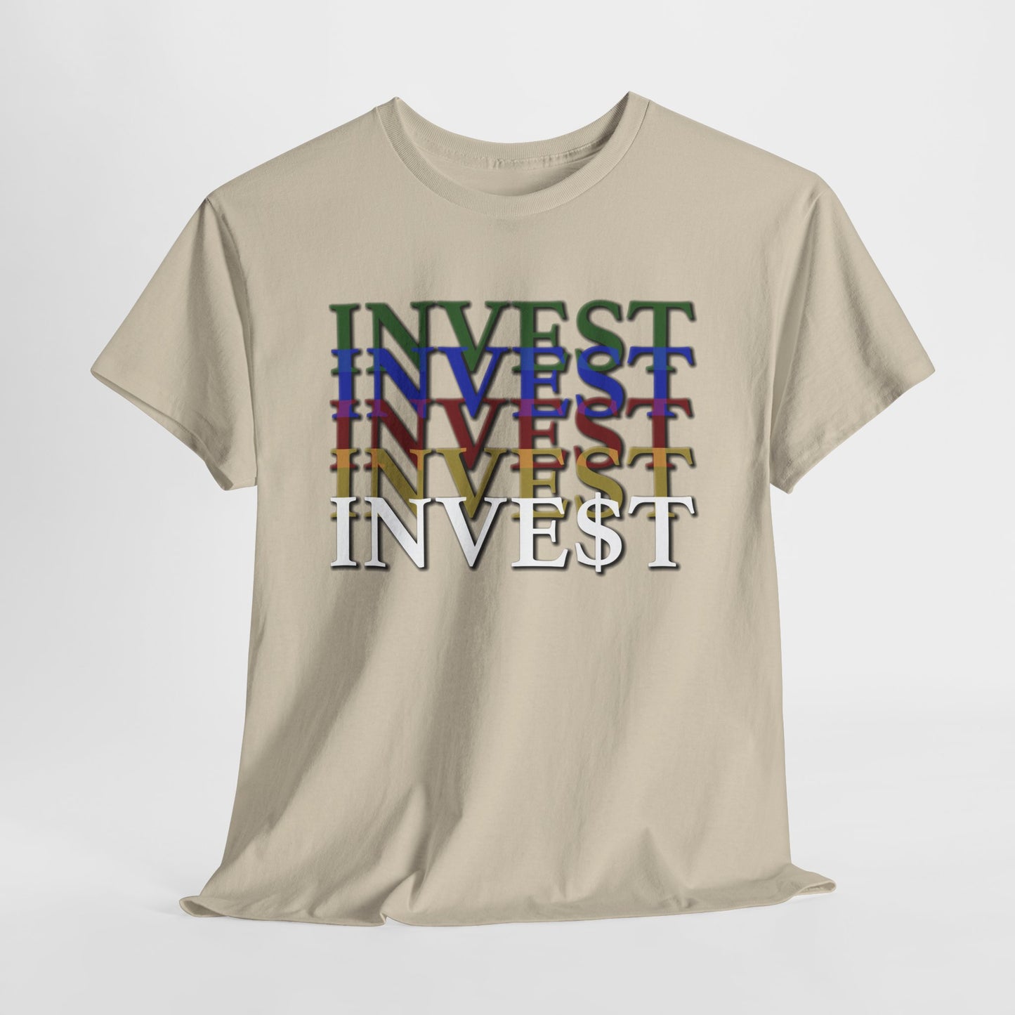 Unisex Invest Heavy Cotton Short Sleeve Tee