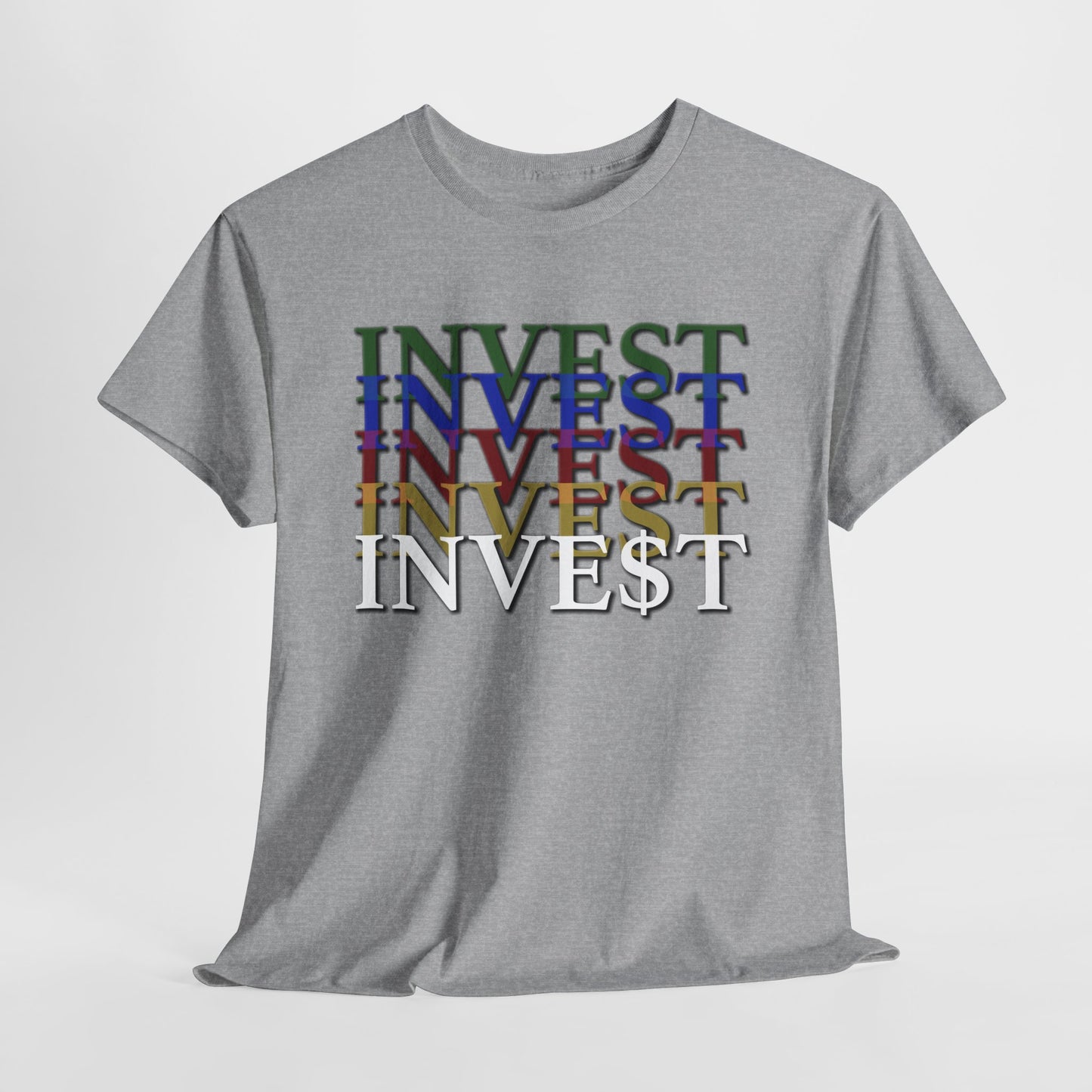Unisex Invest Heavy Cotton Short Sleeve Tee