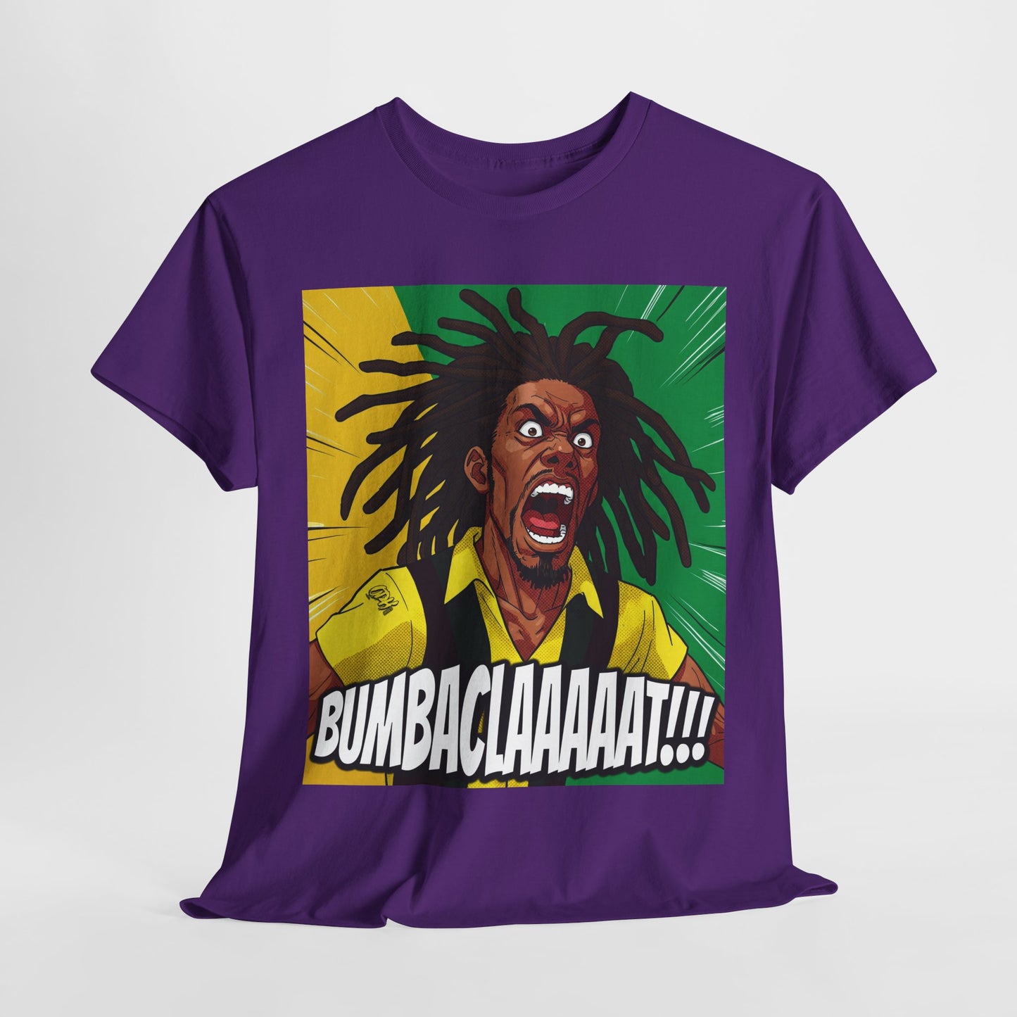 Funny Jamaican T Shirt, Bumbaclot Bumbaclat Clothing, Humor Quote Caribbean Tee