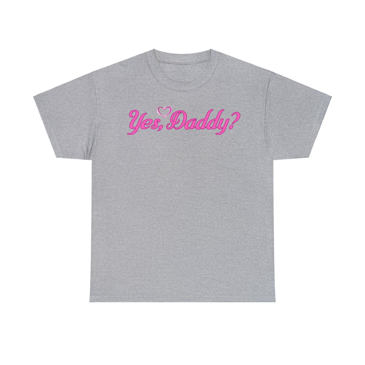 Yes Daddy Shirt | Adult Shirt | Sexy Shirt | BDSM Shirt | Kinky Shirt | BDSM Clothing | Submissive Clothing | DDlg | Dominant Shirt