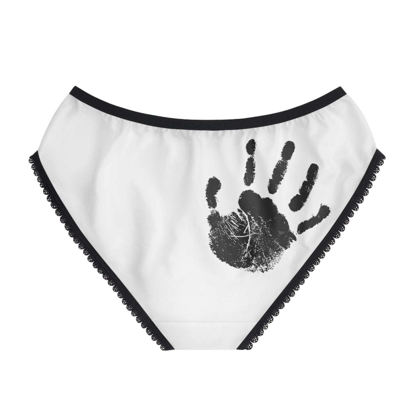 Take It Its Yours Panties, Hand print Panties Underwear, Submissive Panties, Women's Briefs