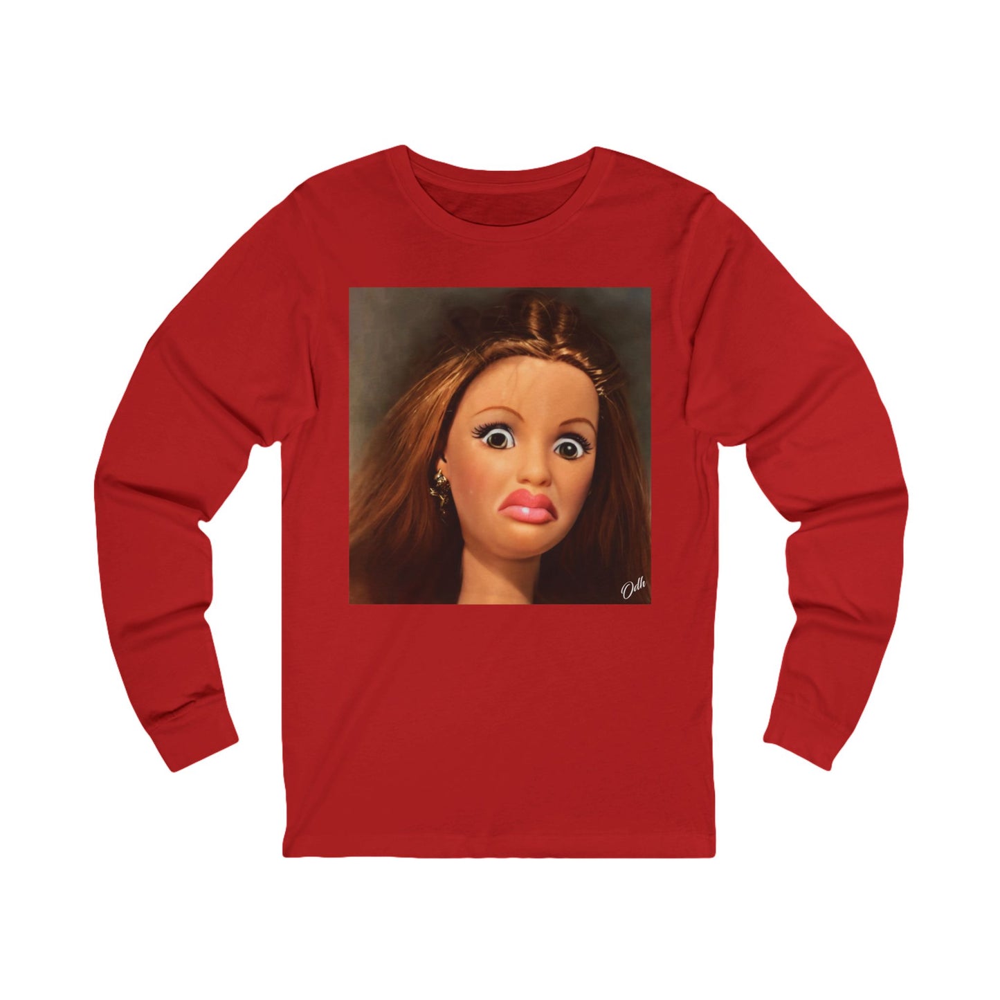 Barbie Disgusted Face Meme Shirt Long Sleeve Tee
