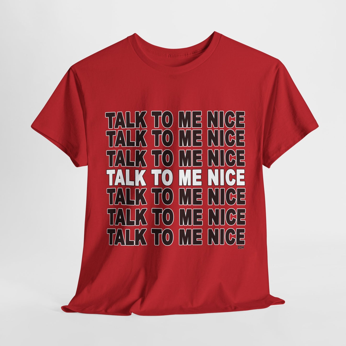 Talk to Me Nice Shirt | Be Kind | Funny Shirt | Unisex Jersey Short Sleeve Tee