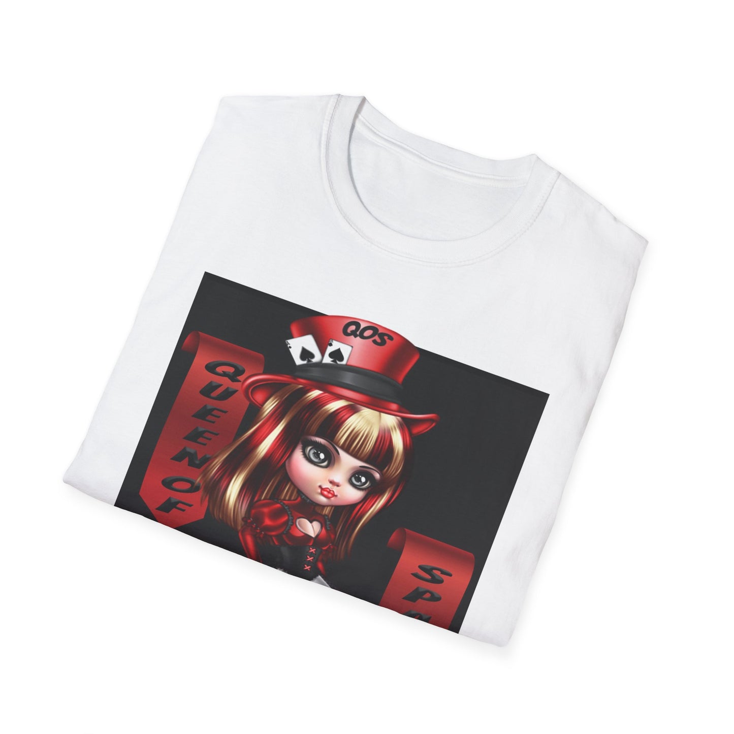 Queen of Spades T Shirt QOS T Shirt Cuckold Swinger Swinging BBC Shirt
