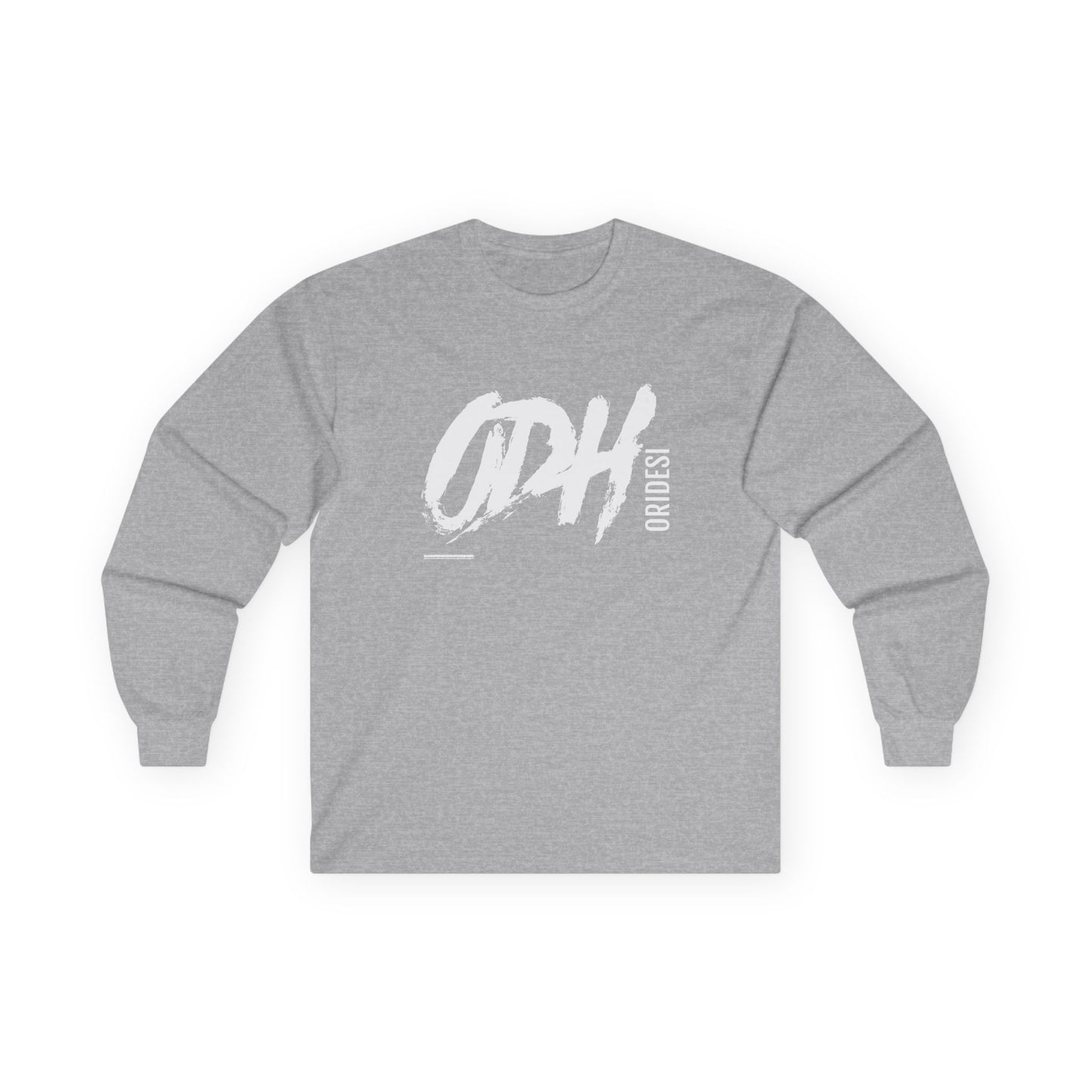 ODH Designer Logo Graphic T Shirt Ultra 100% Cotton Long Sleeve Tee