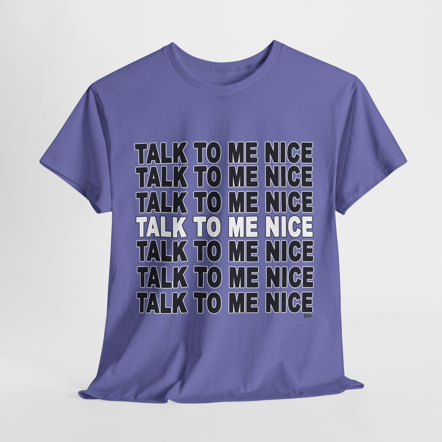 Talk to Me Nice Shirt | Be Kind | Funny Shirt | Unisex Jersey Short Sleeve Tee