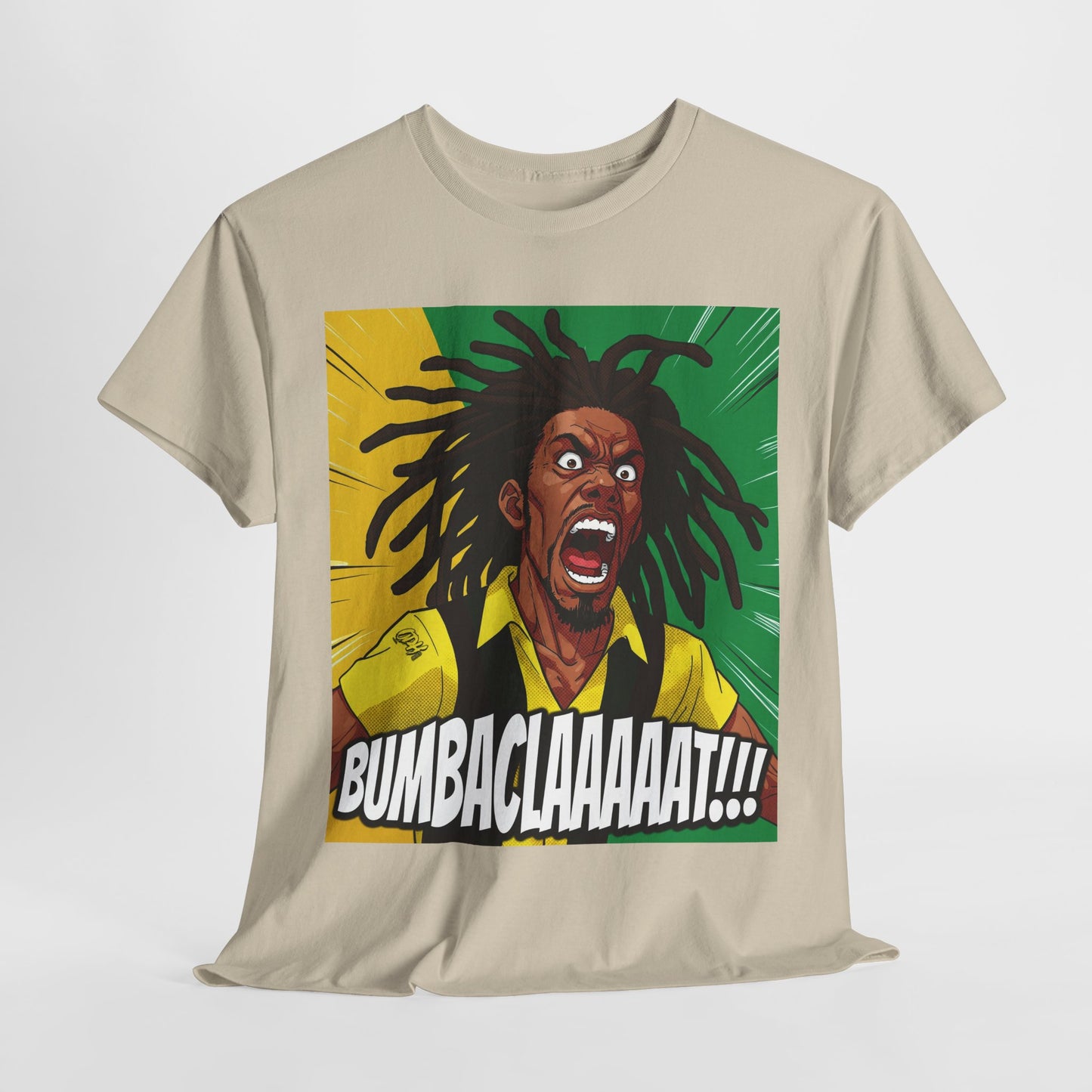 Funny Jamaican T Shirt, Bumbaclot Bumbaclat Clothing, Humor Quote Caribbean Tee