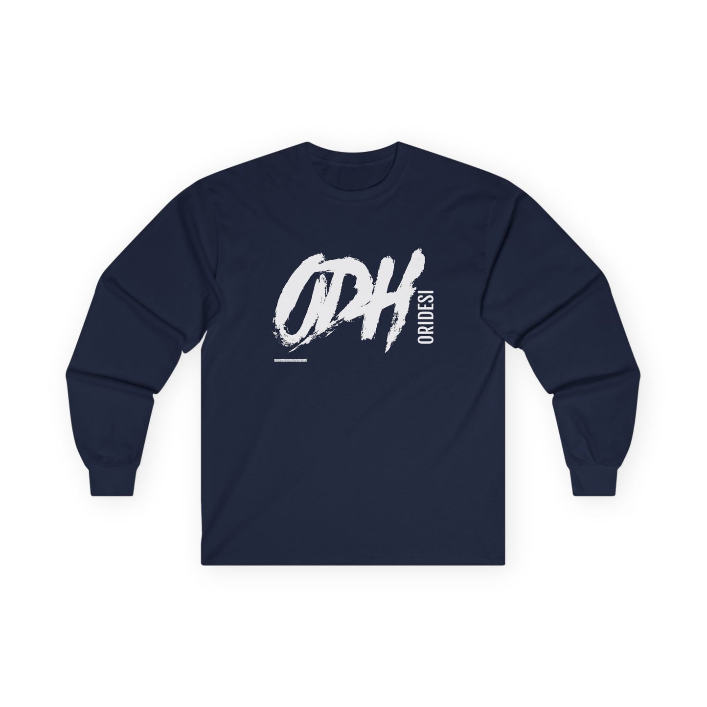 ODH Designer Logo Graphic T Shirt Ultra 100% Cotton Long Sleeve Tee