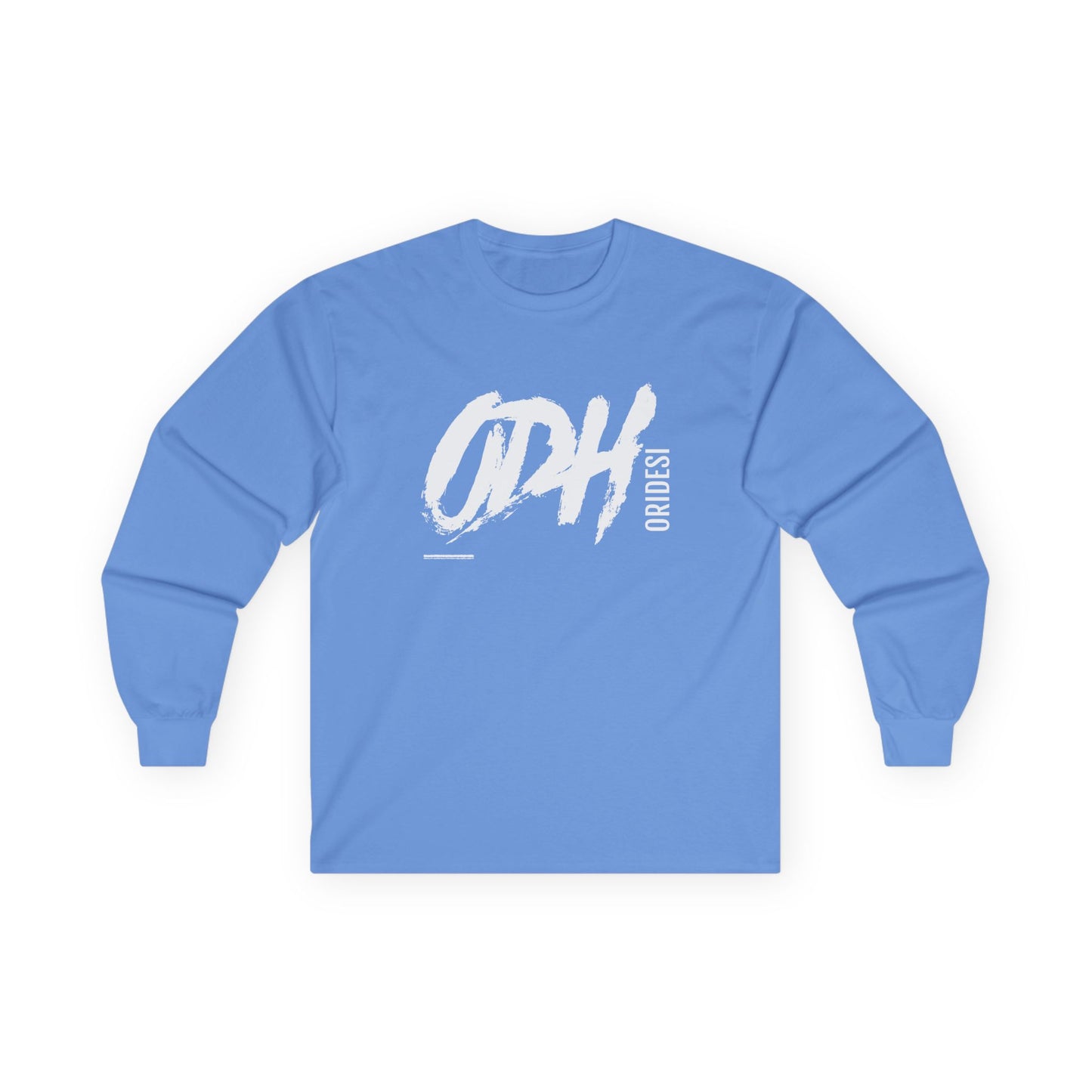 ODH Designer Logo Graphic T Shirt Ultra 100% Cotton Long Sleeve Tee