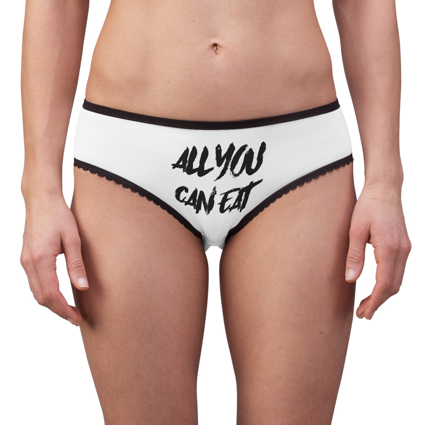 All You Can Eat Women's Briefs, Womens Underwear, Womens Panties, Sexy Lingerie, Wedding Gift, Bachelorette Party