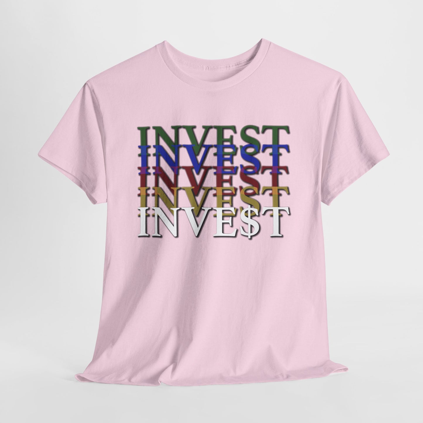 Unisex Invest Heavy Cotton Short Sleeve Tee
