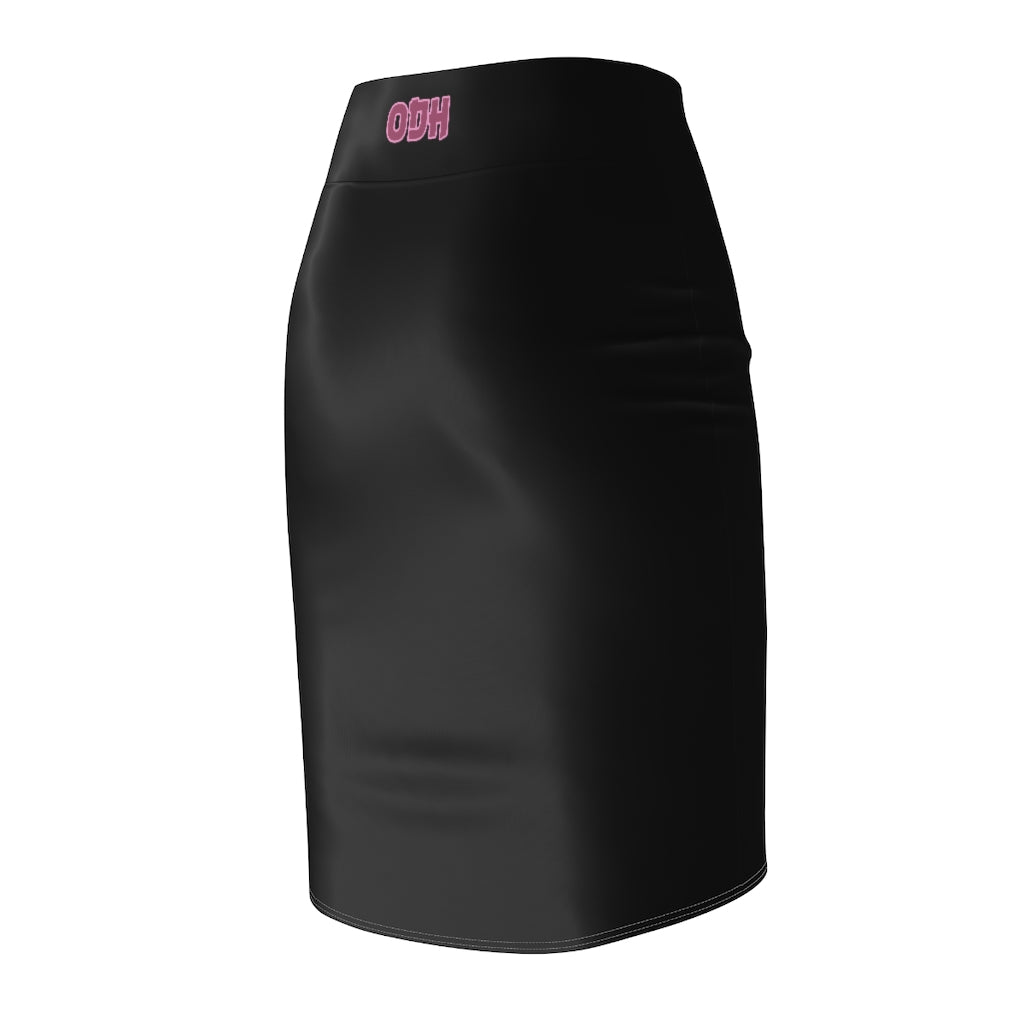 Women's Cherry Blossom Pencil Skirt Bodycon Fitted Skirt