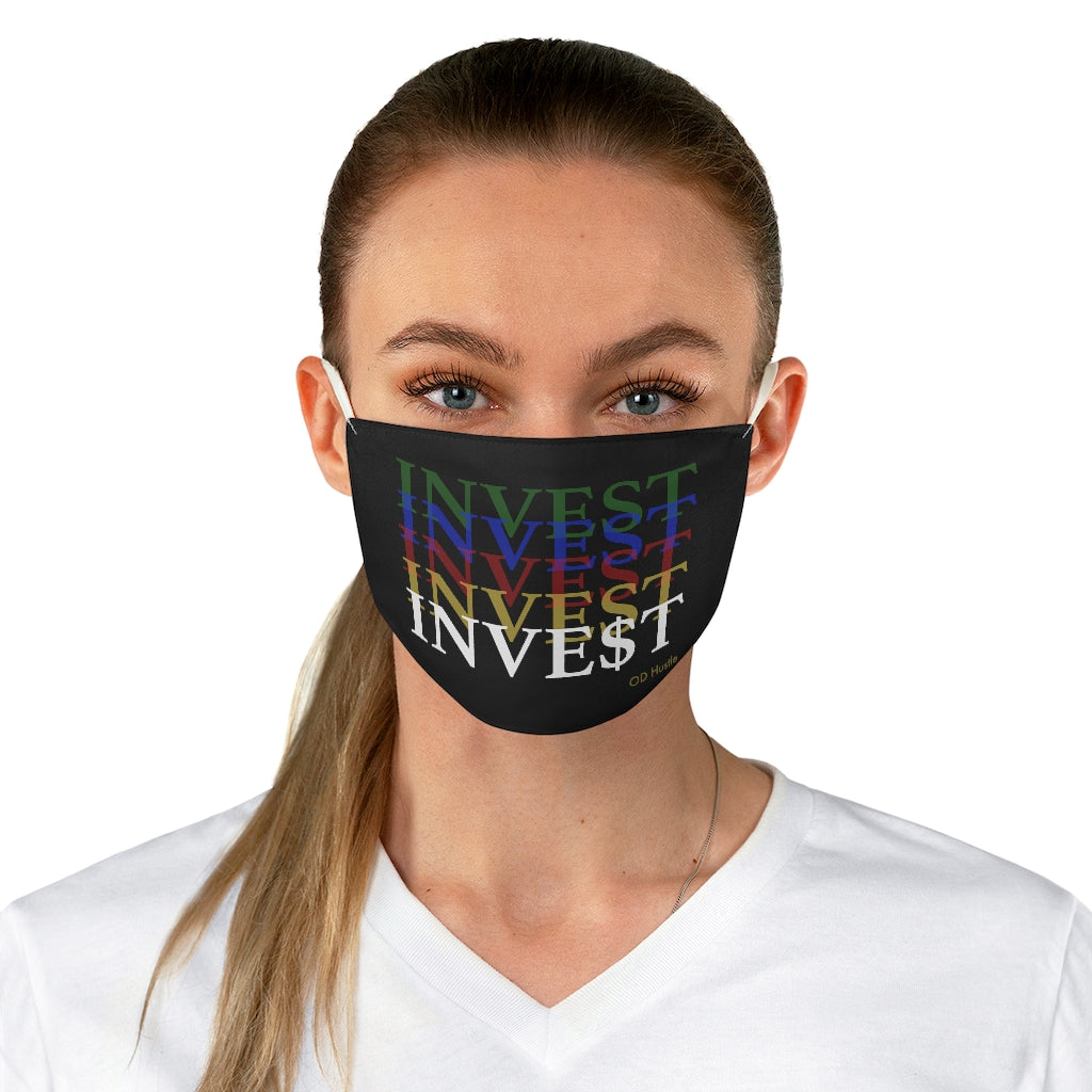 Invest Fabric Face Mask