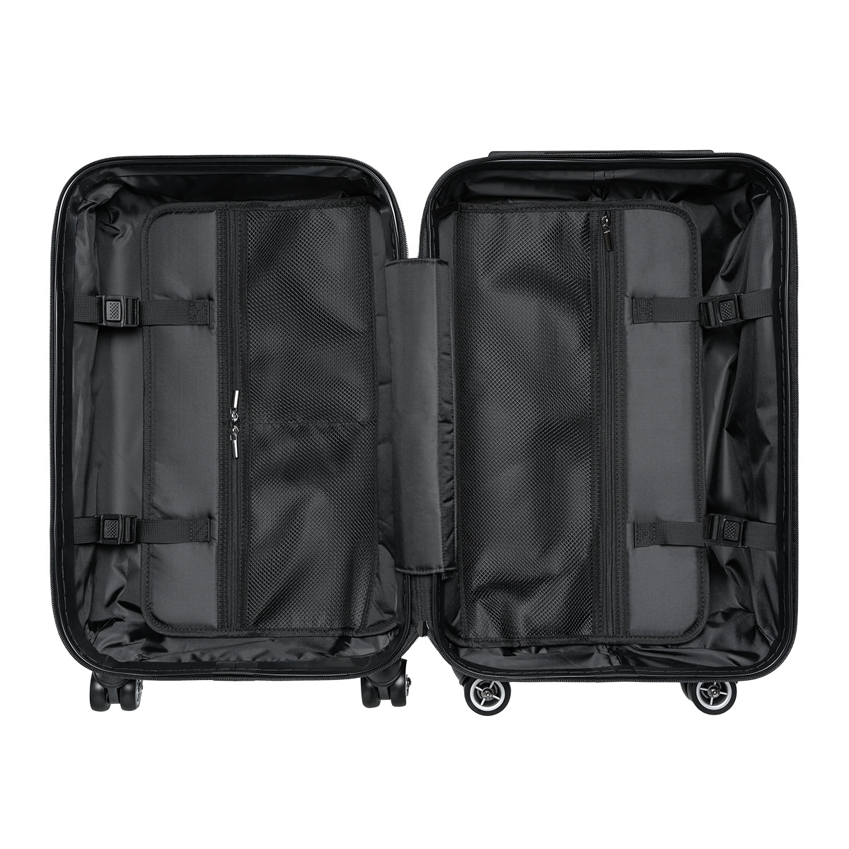 Happy Emoji Suitcases Rolling Bag