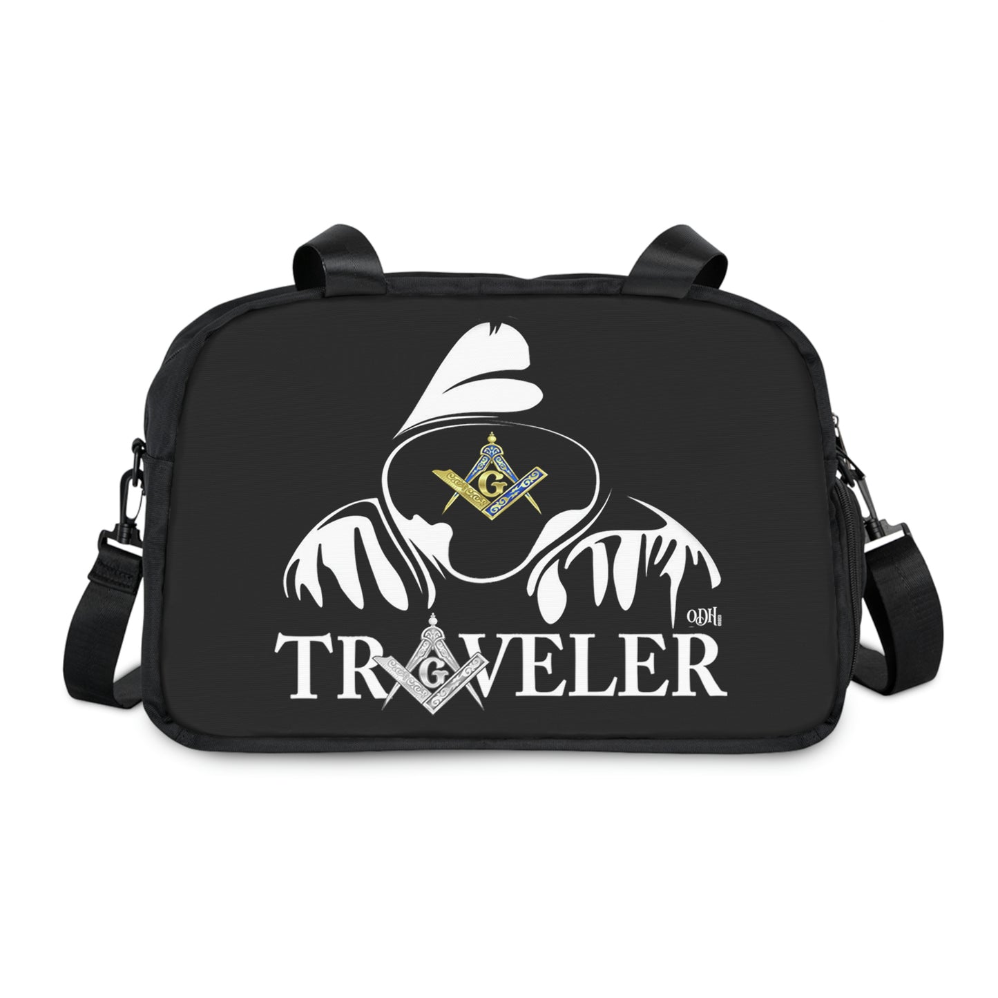 Freemason Theme Traveler Masonic Fitness Gym Duffle Bag