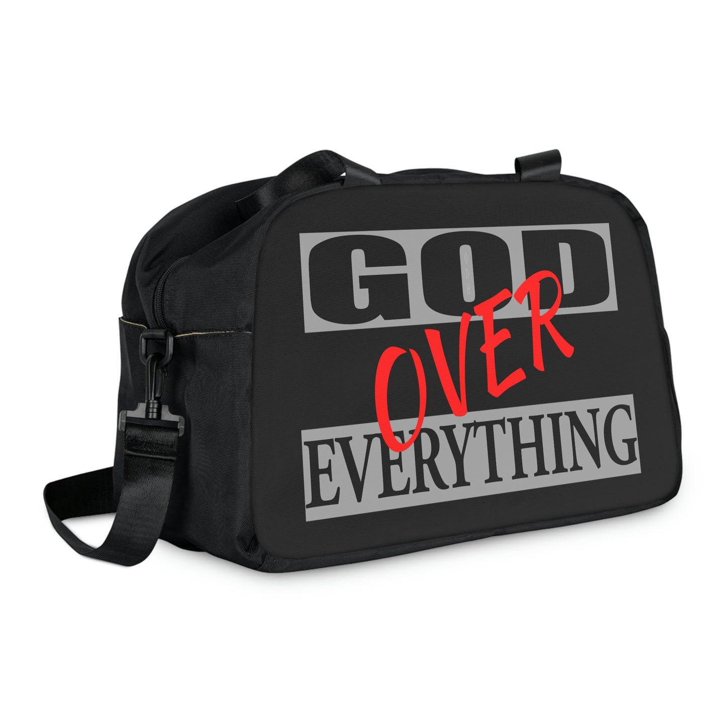 God Over Everything Fitness Gym Duffle Bag