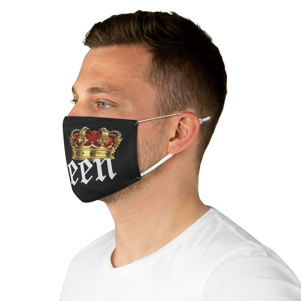 Queen Fabric Face Mask