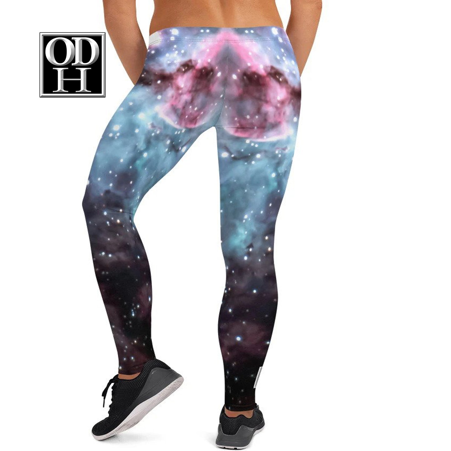 Galaxy Print Leggings OD Hustle