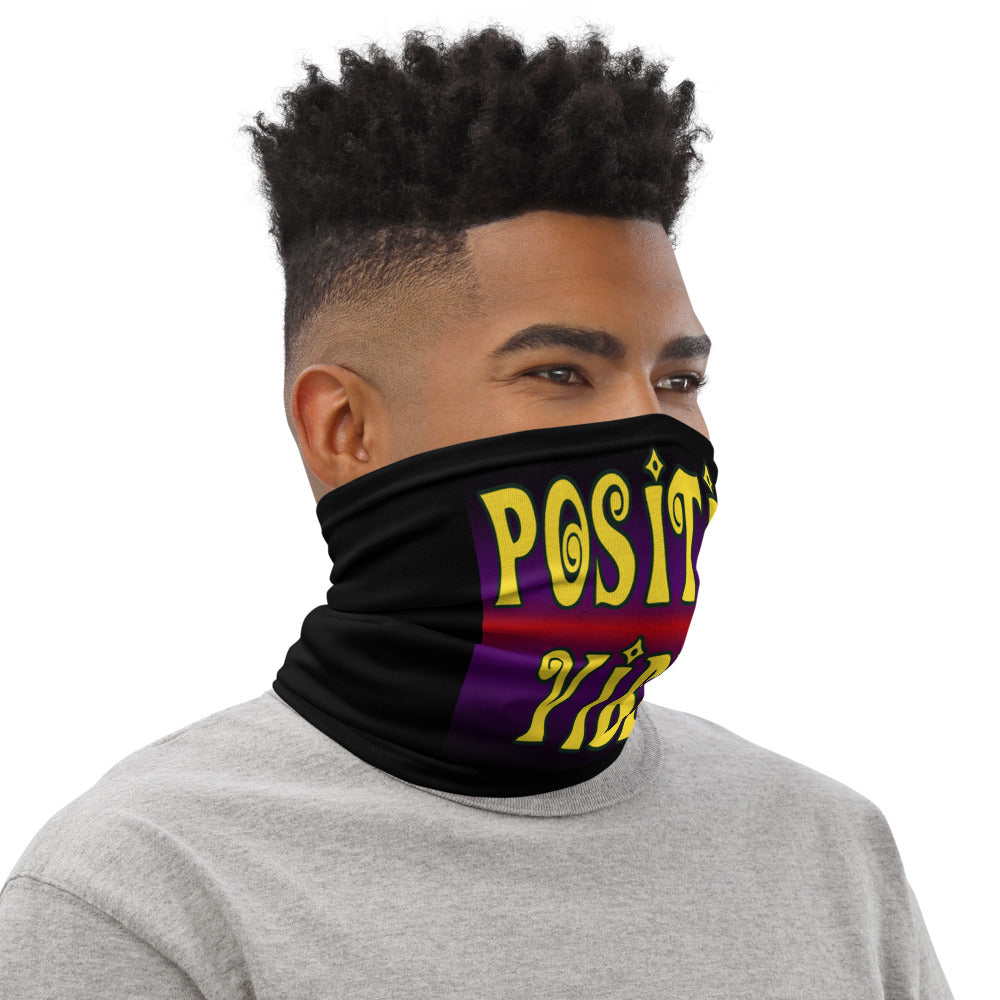 Positive Vibes Face Mask Neck Gaiter
