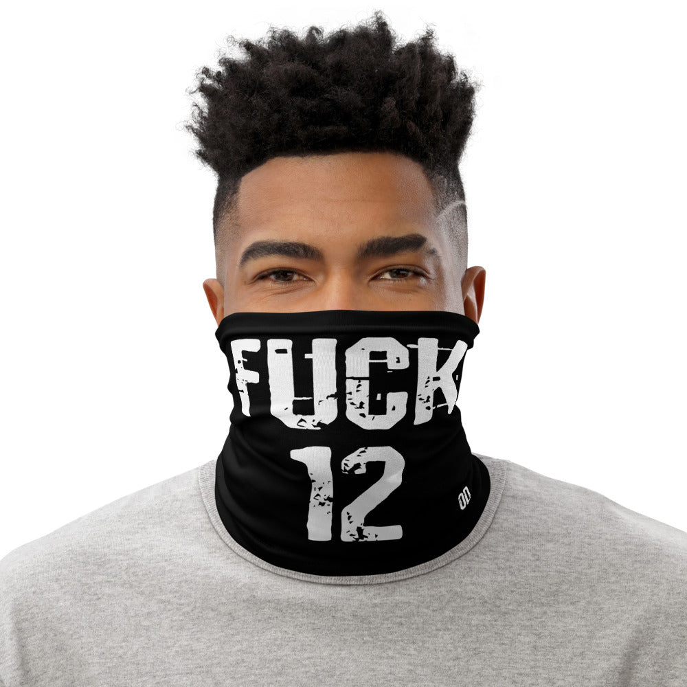 Fuck 12 Face Mask Face Cover Neck Gaiter