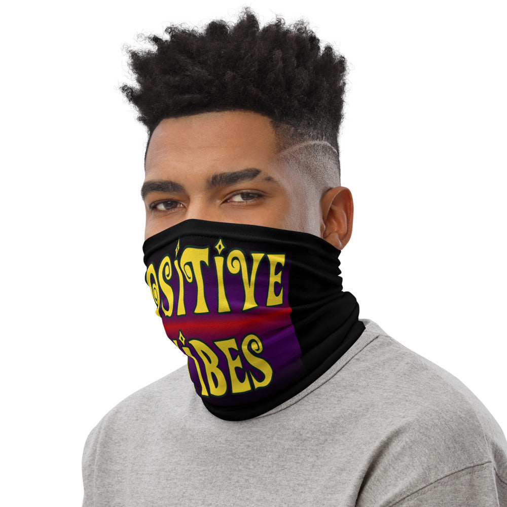 Positive Vibes Face Mask Neck Gaiter