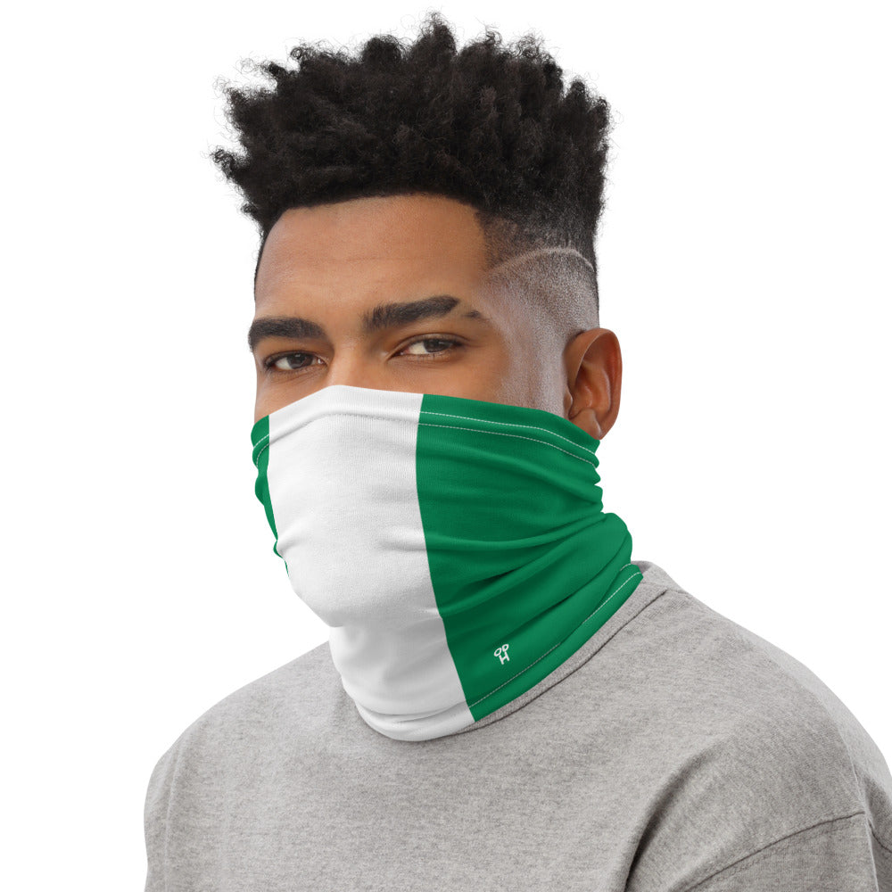 Nigeria Nigerian Flag Face Cover Neck Gaiter Bandana
