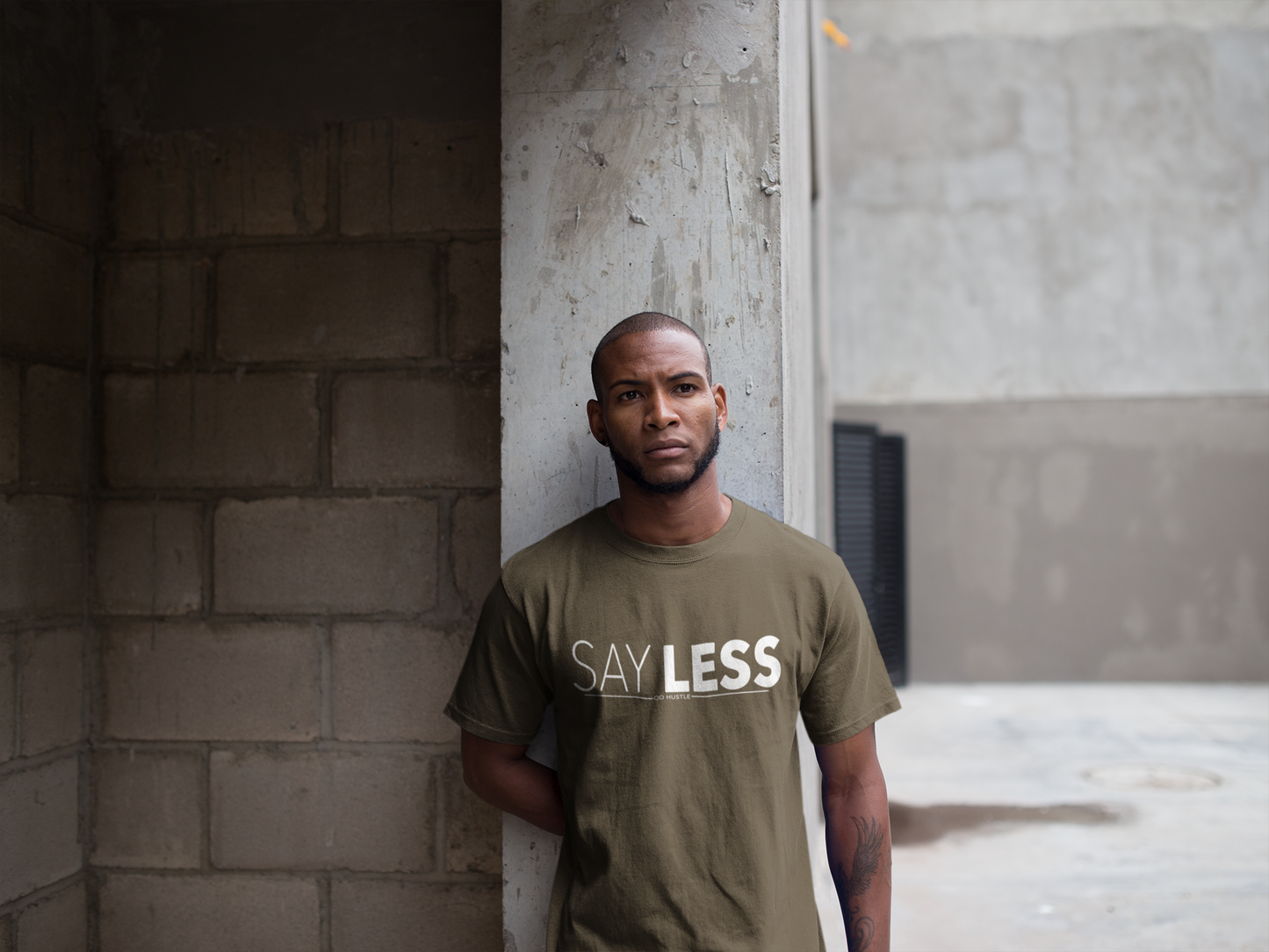 Od Hustle " Say Less " Short-Sleeve T-Shirt