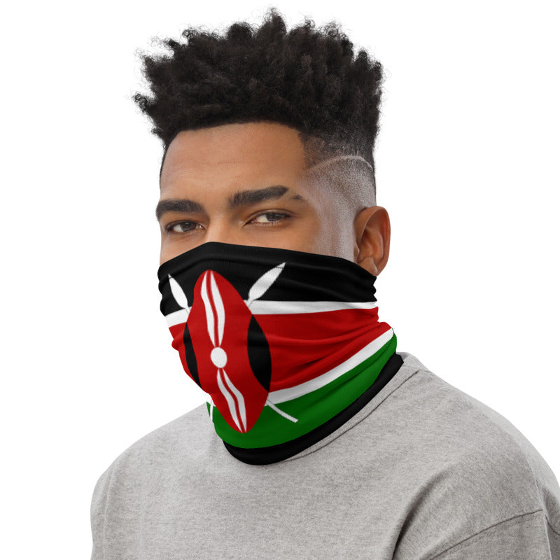 Kenya Kenyan Face Mask Neck Gaiter Bandana