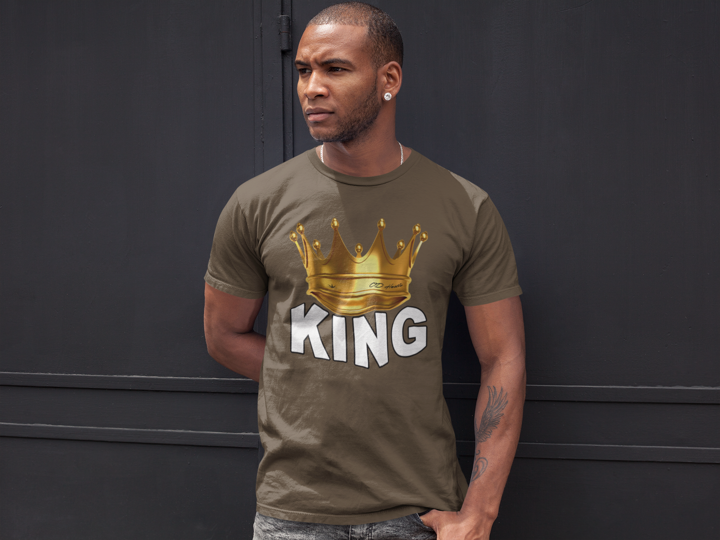 OD Hustle "KING" Short-Sleeve T-Shirt