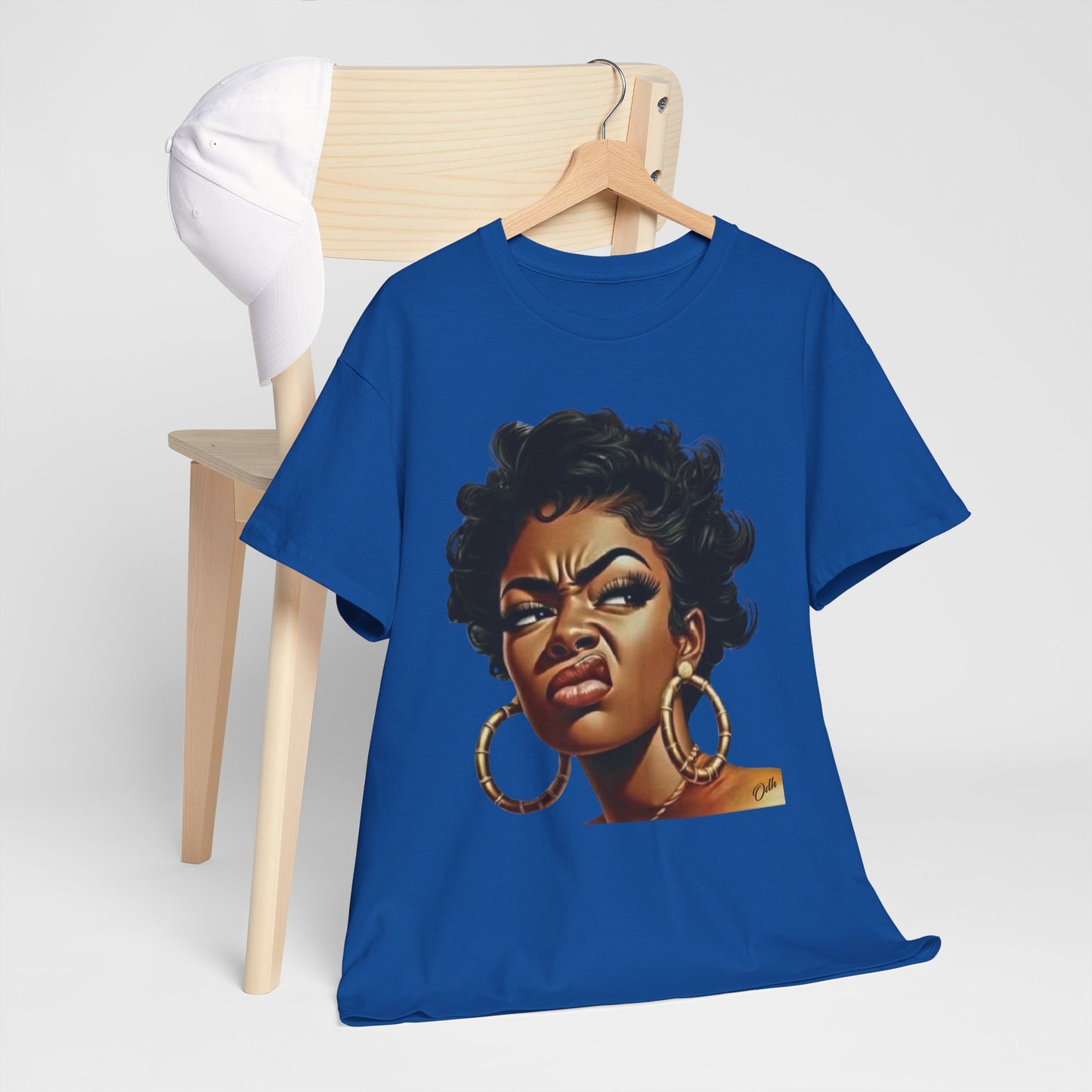 Disgusted Black Woman Face Shirt FBA