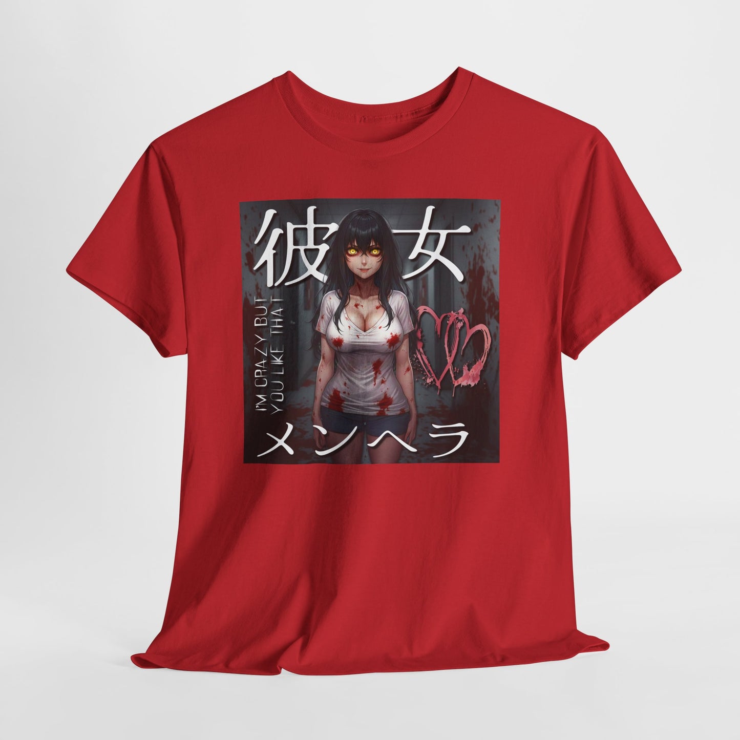 Horror Anime Shirt - Crazy Girlfriend Yandere Tee
