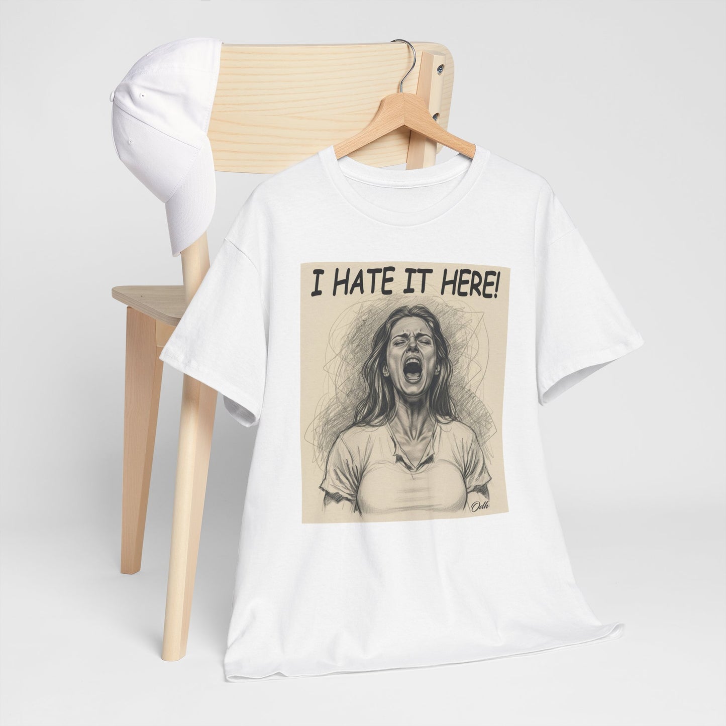 Womens I Hate It Here Tshirt