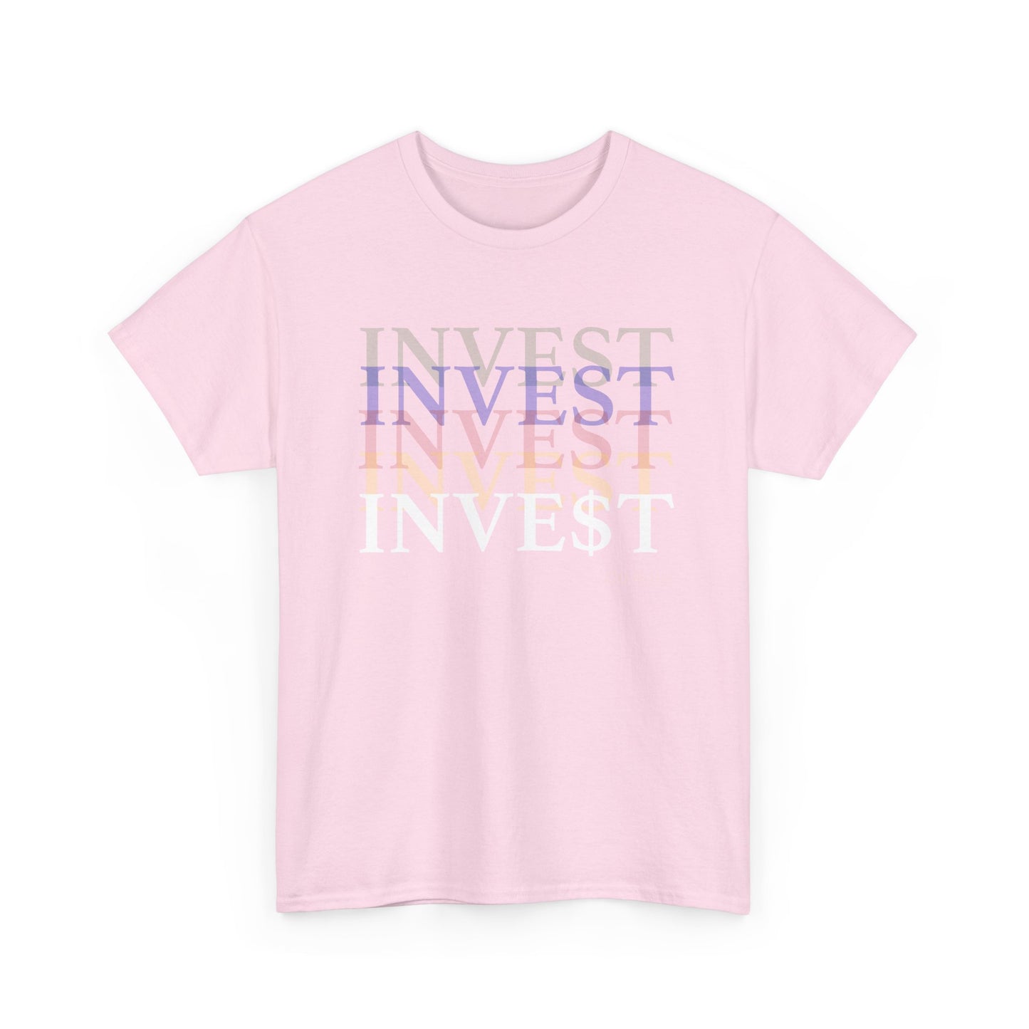 Unisex Invest Heavy Cotton Short Sleeve Tee