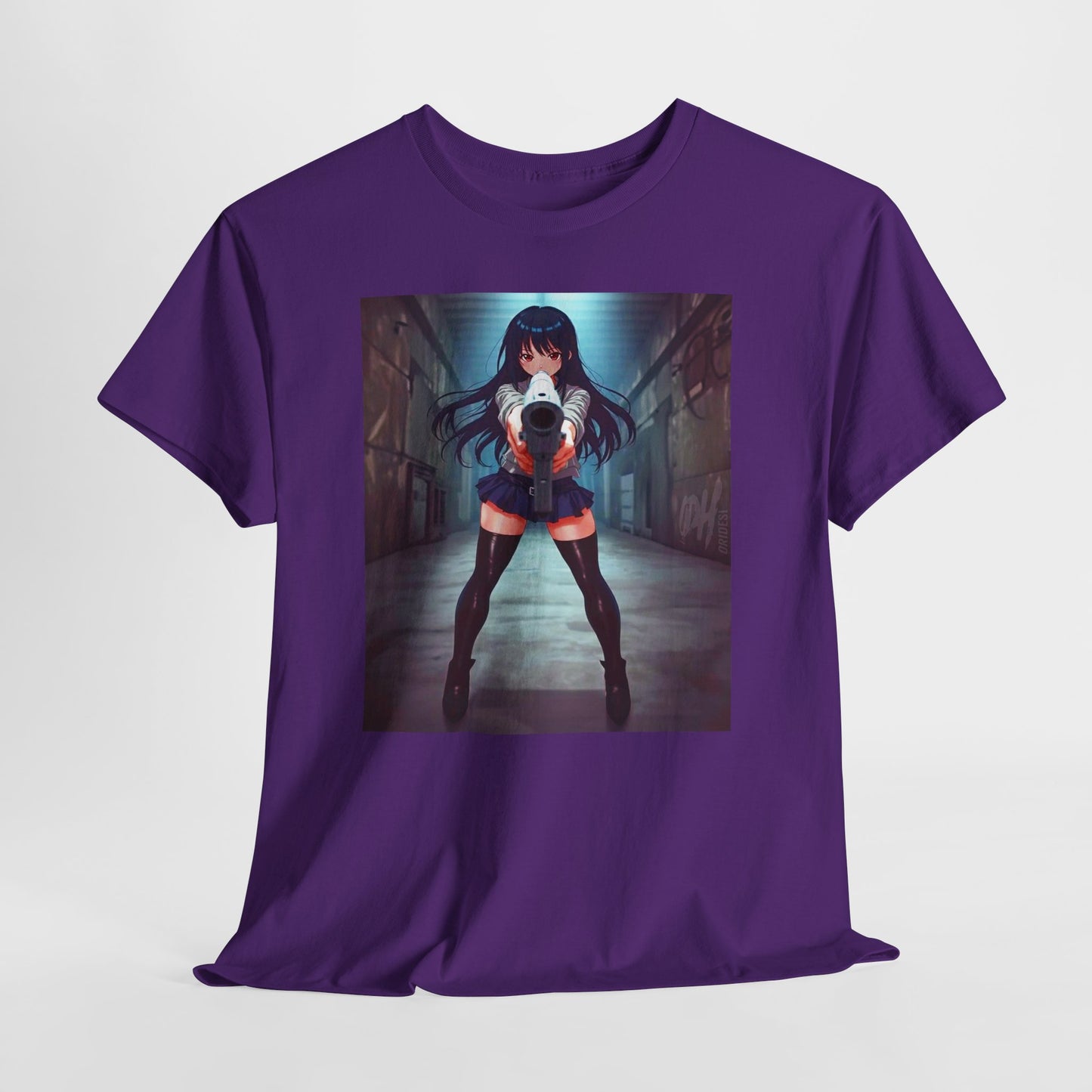 Anime Girl Assassin Waifu Japanese Tshirt