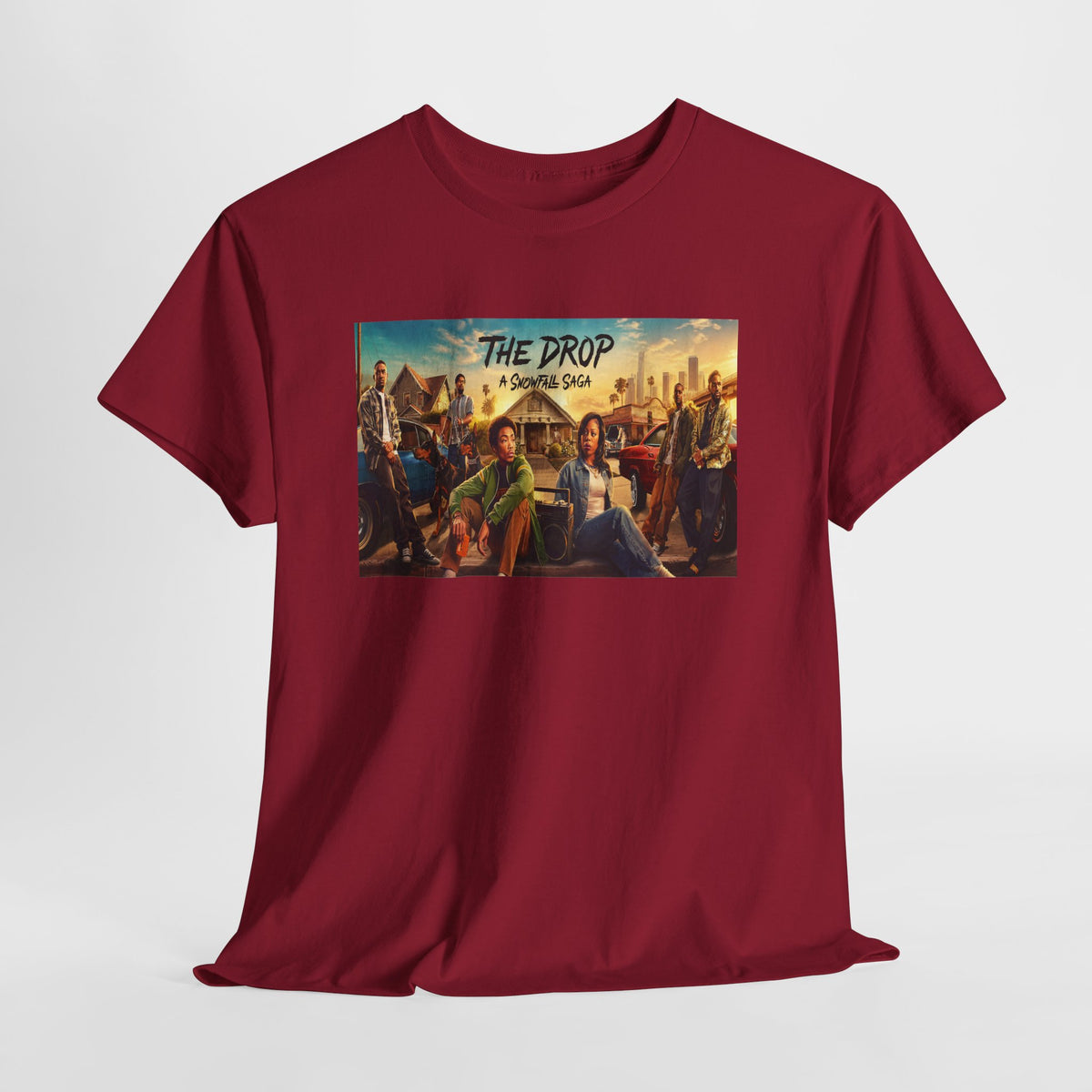 The Drop Snowfall T Shirt, Tv Show Merchandise, Movie Merch