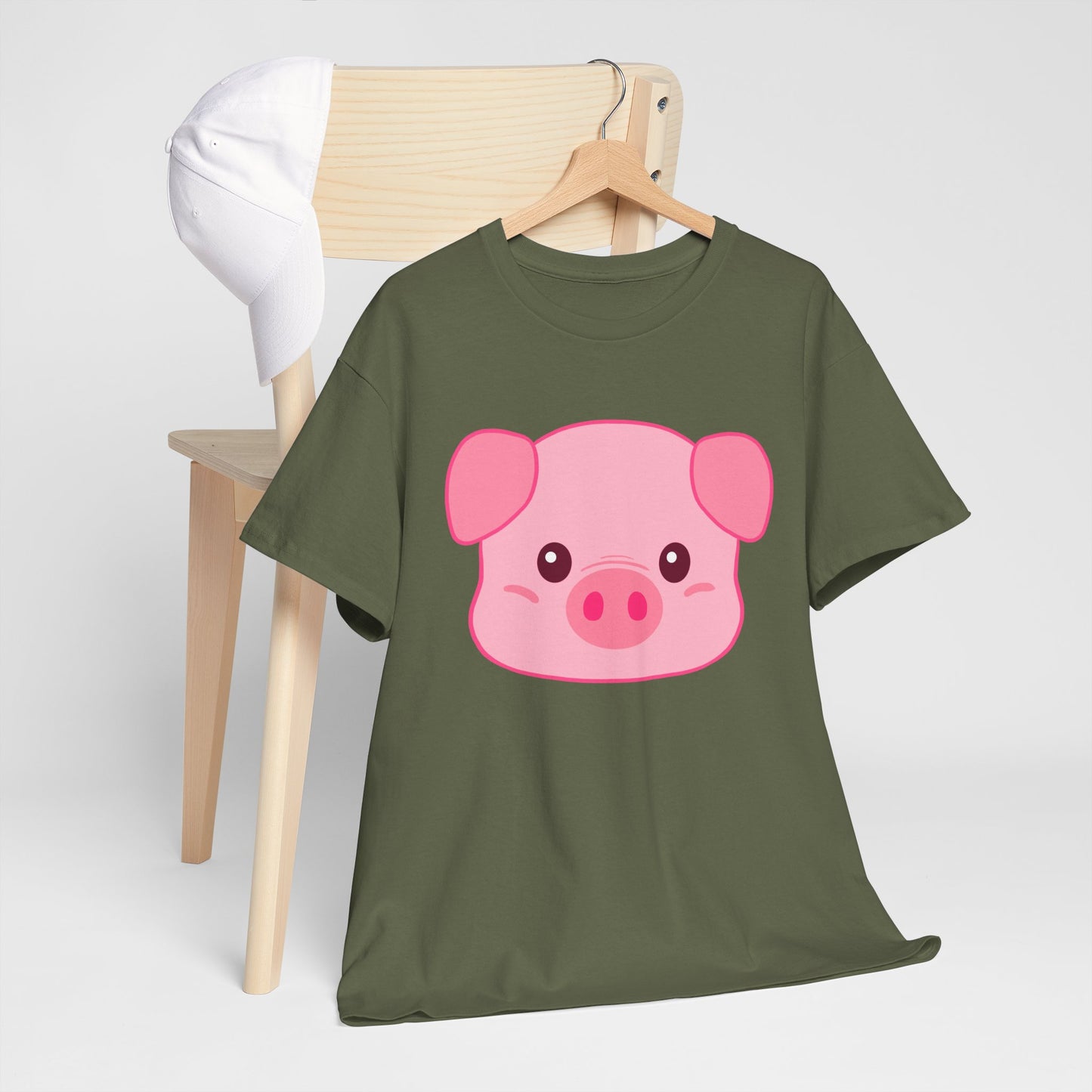 Womens Cute Pig Shirt