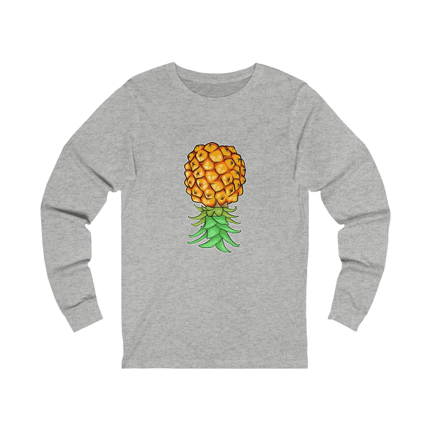 Upside Down Pineapple Unisex Jersey Long Sleeve Tee If You Know You Know